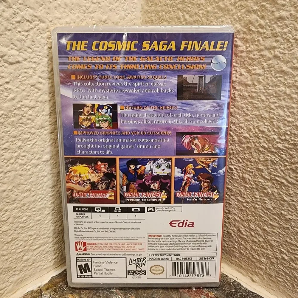 Game - Cosmic Fantasy Collection 2 (NEW) Switch - Limited Run Games
